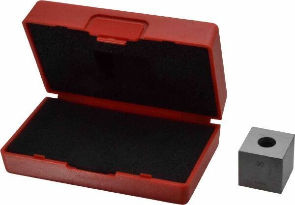 Value Collection - 0.9" Square Steel Gage Block - Accuracy Grade 0, Includes NIST Traceability Certification - Best Tool & Supply