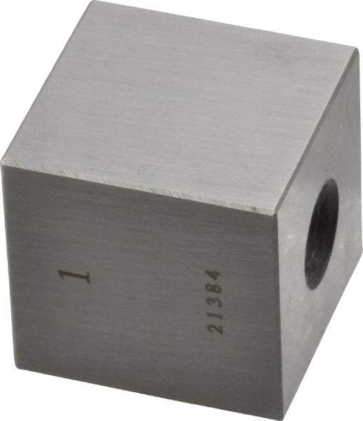 Value Collection - 1" Square Steel Gage Block - Accuracy Grade 0, Includes NIST Traceability Certification - Best Tool & Supply