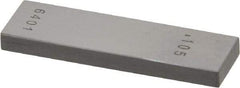 Value Collection - 0.105" Rectangular Steel Gage Block - Accuracy Grade 0, Includes NIST Traceability Certification - Best Tool & Supply