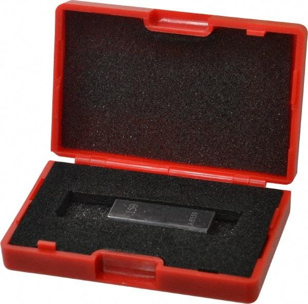 Value Collection - 0.15" Rectangular Steel Gage Block - Accuracy Grade 0, Includes NIST Traceability Certification - Best Tool & Supply