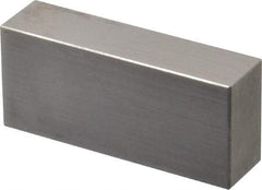 Value Collection - 0.6" Rectangular Steel Gage Block - Accuracy Grade 0, Includes NIST Traceability Certification - Best Tool & Supply