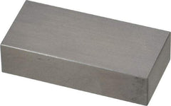 Value Collection - 0.65" Rectangular Steel Gage Block - Accuracy Grade 0, Includes NIST Traceability Certification - Best Tool & Supply