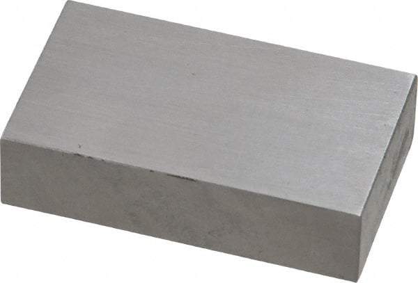 Value Collection - 0.8" Rectangular Steel Gage Block - Accuracy Grade 0, Includes NIST Traceability Certification - Best Tool & Supply