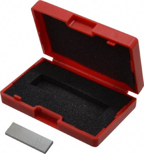 Value Collection - 0.1007" Rectangular Steel Gage Block - Accuracy Grade AS-1, Includes NIST Traceability Certification - Best Tool & Supply