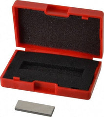 Value Collection - 0.107" Rectangular Steel Gage Block - Accuracy Grade AS-1, Includes NIST Traceability Certification - Best Tool & Supply