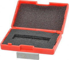 Value Collection - 0.124" Rectangular Steel Gage Block - Accuracy Grade AS-1, Includes NIST Traceability Certification - Best Tool & Supply