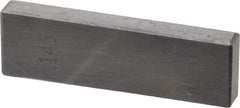 Value Collection - 0.145" Rectangular Steel Gage Block - Accuracy Grade AS-1, Includes NIST Traceability Certification - Best Tool & Supply