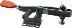 Lapeer - 200 Lb Holding Capacity, Horizontal Handle, Manual Hold Down Toggle Clamp - Exact Industrial Supply