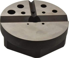 Starrett - 1 Piece Vise Bench Block - Alloy Steel, 1/8 - 7/8 Tapped Hole, 4-7/8" Wide, 1-1/2" High - Best Tool & Supply