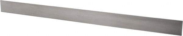 Starrett - 36 Inch Long x 2-13/32 Inch Wide x 7/32 Inch Thick, Square Edge Straightedge - 0.0004 Inch Edge Flatness, Steel, 0.0012 Inch Parallelism - Best Tool & Supply