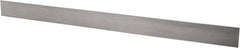 Starrett - 36 Inch Long x 2-13/32 Inch Wide x 7/32 Inch Thick, Square Edge Straightedge - 0.0004 Inch Edge Flatness, Steel, 0.0012 Inch Parallelism - Best Tool & Supply