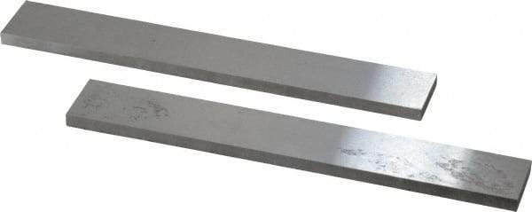 Starrett - 6" Long x 7/8" High x 3/16" Thick, Tool Steel Four Face Parallel - Sold as Matched Pair - Best Tool & Supply