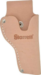 Starrett - Micrometer Holster - 1" Max Measurement, Use with Inch & Millimeter Micrometers - Best Tool & Supply