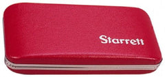 Starrett - Micrometer Case - 1" Max Measurement, Use with 226 & 226M Outside Micrometers - Best Tool & Supply