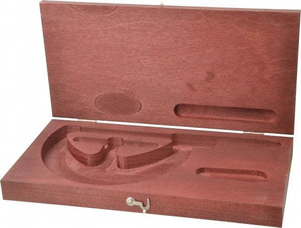 Starrett - Micrometer Case - 5" Max Measurement, Use with 216 & 216M Series Digital Micrometers - Best Tool & Supply