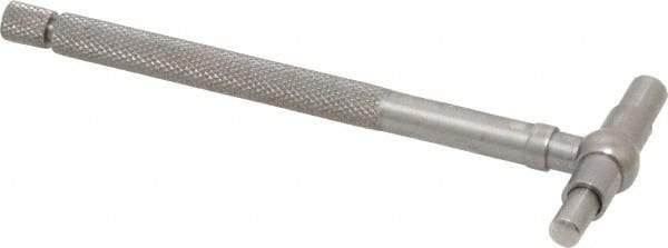 Starrett - 3/4 to 1-1/4 Inch, 3.8 Inch Overall Length, Telescoping Gage - 2-3/8 Inch Long Handle, Satin Chrome Finish - Best Tool & Supply