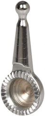 Starrett - 1/16" Ball Diam, Steel, Ball Test Indicator Contact Point - 5/32" Contact Point Length, Use with Starrett 711 Series Last Word Dial Test Indicators - Best Tool & Supply