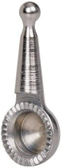 Starrett - 1/16" Ball Diam, Carbide, Ball Test Indicator Contact Point - 5/32" Contact Point Length, Use with Starrett 711 Series Last Word Dial Test Indicators - Best Tool & Supply