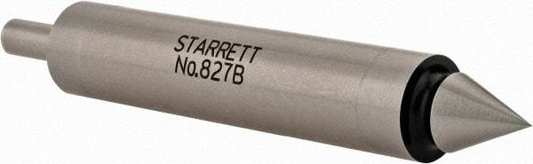 Starrett - 0.2" Head Diam, 1/2" Shank, Double End, Mechanical Edge Finder - Conical and Cylindrical Contact - Best Tool & Supply