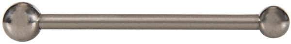 Starrett - 6.35mm Head Diam, 3/8" Shank, Single End, Mechanical Center Finder - Ball Contact - Best Tool & Supply