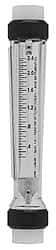 King - 2" FNPT Port Polysulfone Tube, PVDF Union End Flowmeter - 125 Max psi, 60 GPM, Plastic - Best Tool & Supply