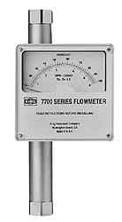 King - 1" Flange Port Stainless Steel Flowmeter - 1500 Max psi, 16.5 GPM, 316 Stainless Steel - Best Tool & Supply