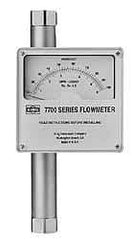 King - 2" Flange Port Stainless Steel Flowmeter - 1500 Max psi, 100 GPM, 316 Stainless Steel - Best Tool & Supply