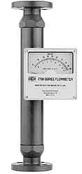 King - 2" Flange Port PVC/Hastelloy Flowmeter - 125 Max psi, 100 GPM, PVC - Best Tool & Supply