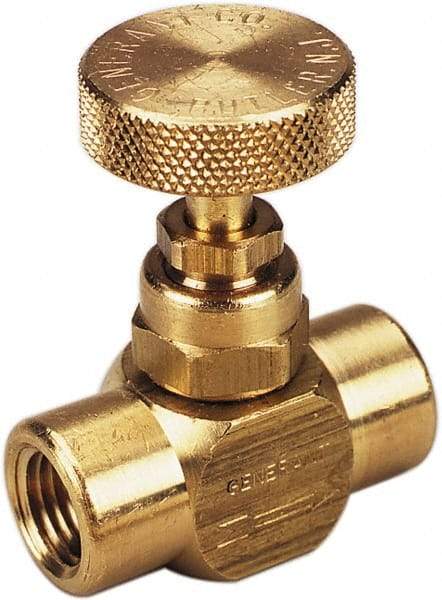 Made in USA - Needle Valve - Grade 303 Stainless Steel Valve - Best Tool & Supply