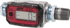 GPI - Economy Flowmeter - 300 Max psi, 3 to 30 GPM, Aluminum - Best Tool & Supply