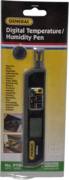 General - 32 to 122°F, 25 to 95% Humidity Range, Thermo-Hygrometer - 5% Relative Humidity Accuracy - Best Tool & Supply