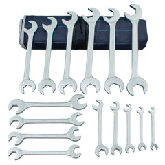 Martin Tools - 15 Pc, 7 - 32", 6-Point Hydraulic Wrench Set - Exact Industrial Supply