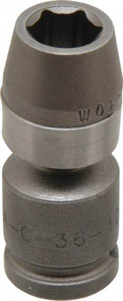 Apex - 3/8" Drive, Standard Hand Socket - 6 Points, 1-7/8" OAL, Steel - Best Tool & Supply