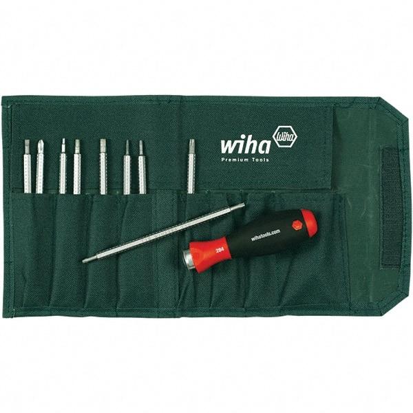 Wiha - Interchangeable Bit Screwdriver Handle - Phillips, Torx & Square Tip - Best Tool & Supply