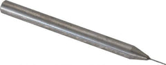 Magafor - 0.2997mm Solid Carbide 4 Flute Chucking Reamer - Spiral Flute, 0.118" Straight Shank, 3/64" Flute Length, 1-17/32" OAL - Best Tool & Supply