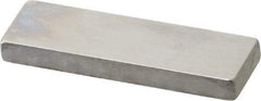 Mitutoyo - 0.126" Rectangular Steel Gage Block - Accuracy Grade 0, Includes Certificate of Inspection - Best Tool & Supply