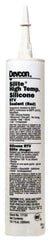 Devcon - 10.3 oz Cartridge Red RTV Silicone Joint Sealant - 500°F Max Operating Temp - Best Tool & Supply