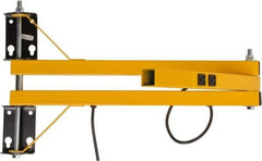 TPI - 40" Long, Steel Task & Machine Light Mounting Arm - Yellow, For Use with Dock Lights - Best Tool & Supply