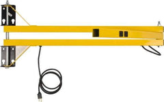 TPI - 60" Long, Steel Task & Machine Light Mounting Arm - Yellow, For Use with Dock Lights - Best Tool & Supply