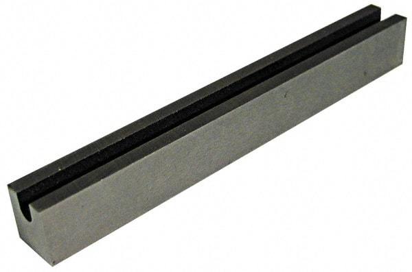 Eclipse - 1/4" Channel Width, 5" Long, 7 kg Max Pull Force, Rectangle Alnico Channel Magnet - 5/8" Overall Width, 550°C Max Operating Temp, 3/8" High, Grade 5 Alnico - Best Tool & Supply