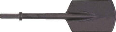 Ingersoll-Rand - 5-1/2" Head Width, 16" OAL, 0.7" Shank Diam, Spade Chisel - Hex Drive, Hex Shank, Steel - Best Tool & Supply