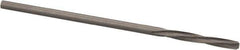 Magafor - 1.4402mm Solid Carbide 4 Flute Chucking Reamer - Spiral Flute, 0.0567" Straight Shank, 25/64" Flute Length, 1-9/16" OAL - Best Tool & Supply