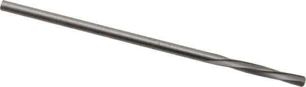 Magafor - 1.7602mm Solid Carbide 4 Flute Chucking Reamer - Spiral Flute, 0.0693" Straight Shank, 7/16" Flute Length, 1-31/32" OAL - Best Tool & Supply