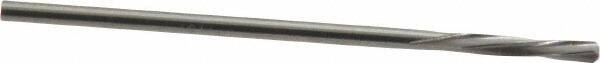 Magafor - 1.811mm Solid Carbide 4 Flute Chucking Reamer - Spiral Flute, 0.0713" Straight Shank, 7/16" Flute Length, 1-31/32" OAL - Best Tool & Supply