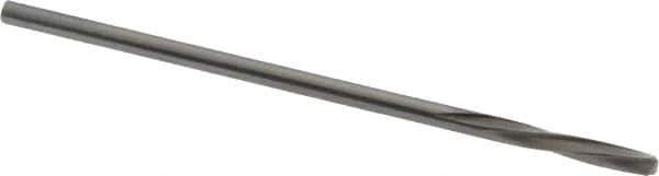 Magafor - 1.8212mm Solid Carbide 4 Flute Chucking Reamer - Spiral Flute, 0.0717" Straight Shank, 7/16" Flute Length, 1-31/32" OAL - Best Tool & Supply