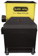 Burr King - 3/4 hp, Wet/Dry Operation Vibratory Tumbler - Flow Through Drain - Best Tool & Supply