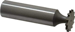 Whitney Tool Co. - 5/8" Diam x 1/16" Face Width, Cobalt, 12 Teeth, Shank Connection Woodruff Keyseat Cutter - Uncoated, 2-1/16" OAL x 1/2" Shank, Straight Teeth - Best Tool & Supply