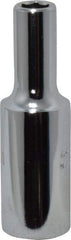 Proto - 3/8" Drive, Deep Hand Socket - 6 Points, 2-1/8" OAL, Chrome Finish - Best Tool & Supply