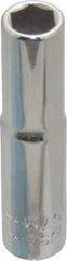 Blackhawk by Proto - 1/4" Drive, Deep Hand Socket - 6 Points, 1-15/16" OAL, Chrome Finish - Best Tool & Supply