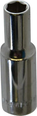 Blackhawk by Proto - 3/8" Drive, Deep Hand Socket - 6 Points, 2-7/64" OAL, Chrome Finish - Best Tool & Supply